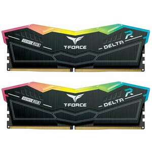 TeamGroup 64GB / 6000 T-Force Delta RGB DDR5 RAM KIT (2x32GB) kép