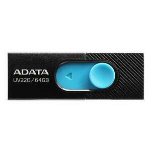 ADATA Pendrive, 64GB, USB 2.0, ADATA "UV220", fekete kép