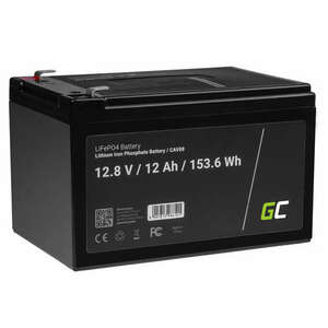 Green Cell LiFePO4 Akkumulátor 12.8V 12Ah kép