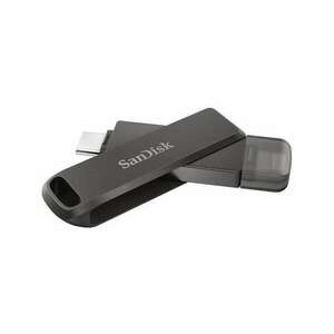 Sandisk 256GB USB C/Apple Lightning iXPAND LUXE Fekete (186554) Flash Drive kép