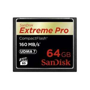 Sandisk 64GB Compact Flash Extreme Pro memória kártya kép