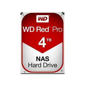 Western Digital 3, 5" 4000GB belső SATAIII 7200RPM 256MB RED PRO WD4003FFBX winchester 5 év kép