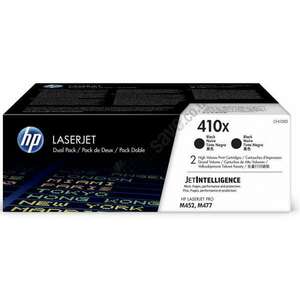 HP 410X (CF410XD) - Fekete, 2db-os nagy kapacitású (CF410XD) kép