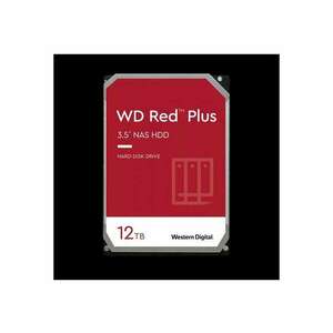 Western Digital 3, 5" 12000GB belső SATAIII 7200RPM 256MB RED PLUS WD120EFBX winchester 3 év kép