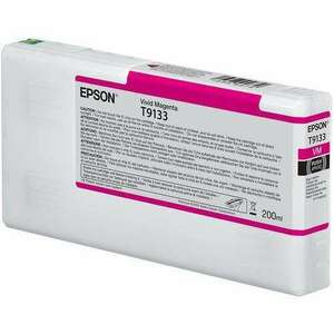 Epson T9133 tintapatron 200ml Vivid magenta (C13T913300) (C13T913300) kép