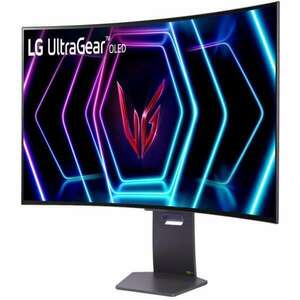 39" LG 39GS95QE-B ívelt gamer monitor (39GS95QE-B) kép