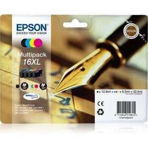 Epson Pen and crossword 16XL tintapatron 1 dB Eredeti Nagy (XL) kapacitású Fekete, Cián, Magenta, Sárga (C13T16364010) kép