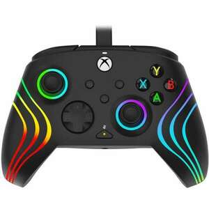 PDP Afterglow Wave Fekete USB Gamepad PC, Xbox One, Xbox Series S, Xbox Series X (049-024) kép