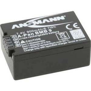 DMW-BMB9E Panasonic kamera akku 7, 4V 900 mAh, Ansmann (1400-0026) kép