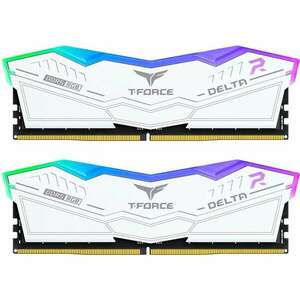 Team Group 32GB / 6400 DELTA RGB DDR5 CL32 Dual RAM KIT (2x16GB) (FF4D532G6400HC32ADC01) kép