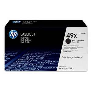 HP Q5949XD fekete toner (49X) dupla csomag (Q5949XD) kép