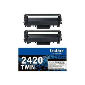 Brother TONER N 3K PK2 festékkazetta 2 dB Eredeti (TN2420TWIN) kép