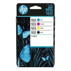 HP 932 fekete/933 cián/magenta/sárga tintapatron csomag (6ZC71AE) (6ZC71AE) kép