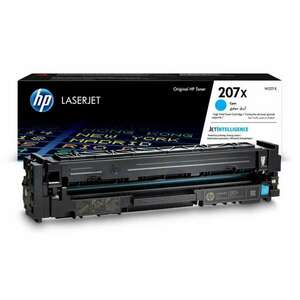 HP 207X nagy kapacitású LaserJet tonerkazetta ciánkék (W2211X) (W2211X) kép