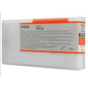 Epson T653A tintapatron narancssárga 200ml (C13T653A00) (C13T653A00) kép