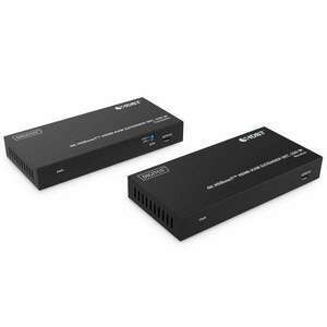 Digitus DS-55522 4K HDBaseT HDMI KVM Extender Set 150m Black (DS-55522) kép