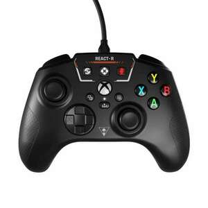 Turtle Beach REACT-R Fekete USB Gamepad PC, Xbox One, Xbox Series S, Xbox Series X (TBS-0730-02) kép