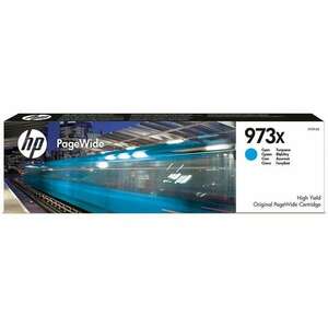 HP 973X nagy kapacitású PageWide patron kék (F6T81AE) (F6T81AE) kép