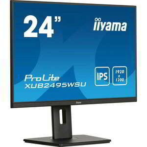 iiyama 24" XUB2495WSU-B7 ProLite 16: 10 WUXGA IPS LED Monitor kép