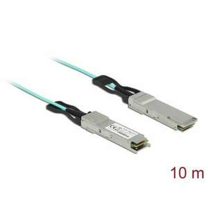 Delock aktív optikai kábel QSFP+ 10 m (84054) (del84054) kép