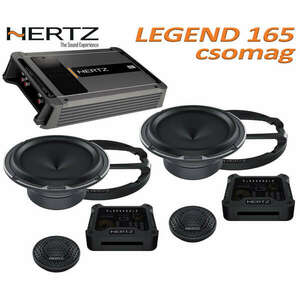 Hertz Legend 165 csomag ML Power 4, 4/3/2 csatornás erősítő és Mille Legend MLK 165.3 hangszórókészlet kép