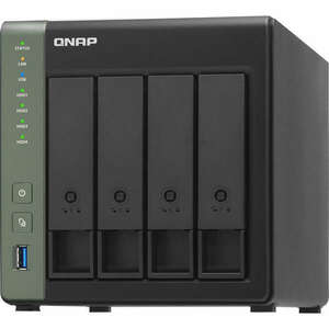 QNAP TS-431X3 NAS Tower Ethernet/LAN csatlakozás Fekete Alpine AL-314 (TS-431X3-4G) kép