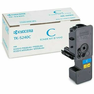 Kyocera TK5240 toner cyan ORIGINAL kép