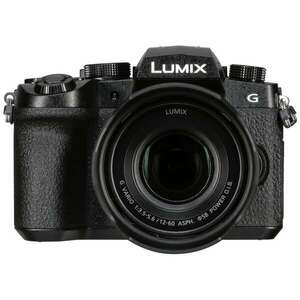 Panasonic Lumix DC-G91 Digitális fényképezőgép + H-FS 12-60 OIS KIT - Fekete (DC-G91MEG-K) kép