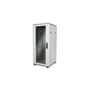 Digitus 26U 19" álló rackszekrény 600x600mm szürke (DN-19 26U-6/6-1) (DN-19 26U-6/6-1) kép