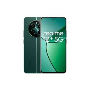 realme 12+ 16, 9 cm (6.67") Kettős SIM Android 14 5G USB C-típus 8 GB 256 GB 5000 mAh Zöld kép