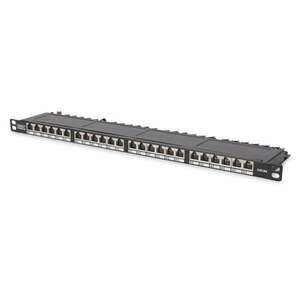 Digitus DN-91624S-SL-SH patch panel 0.5U kép