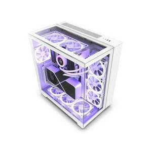 NZXT H9 Elite Fehér (Táp nélküli) ablakos ATX ház kép