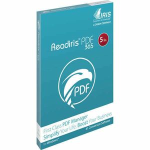 Canon IRIScan Readiris PDF Family 365 - 5lic Win - Box PDF Manager kép