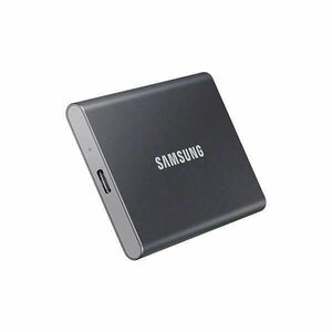 Samsung 1TB USB3.2/USB Type-C T7 Titan Grey kép