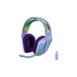 Logitech G733 Lightspeed Wireless RGB Headset Lilac kép