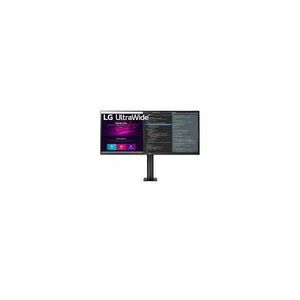 LG Monitor 34" - 34WN780P-B (IPS; 21: 9; 4K 3440x1440; 5ms; 1000: 1; 300cd; HDMIx2; DP; HDR10; USB; Spkr; Pivot; sRGB 99%) kép