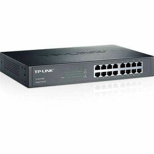 TP-Link Switch - TL-SG1016D (16 port, 1000Mbps; fém ház, rackbe szerelhető) kép