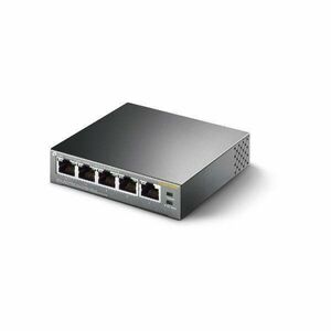 TP-Link Switch PoE - TL-SG1005P (5 port 1Gbps; 5/4 af PoE port; 56W) kép