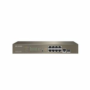 IP-COM Switch Vezérelhető PoE - G5310P-8-150W (L3; 9x1Gbps + 1xSFP port; 8 af/at PoE+ port; 130W; rack-mount) kép