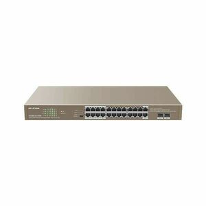 IP-COM Switch PoE - G1126P-24-410W (24x1Gbps; 2x SFP; 24 af/at PoE+ port; 370W, Rackbe szerelhető) kép