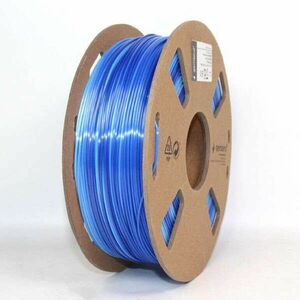 Gembird 3DP-PLA-SK-01-ICE PLA Silk Ice Blue+ Drak blue 1, 75mm 1kg kép