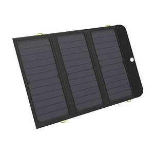 Sandberg Solar Charger 21W 2xUSB+USB-C Black kép