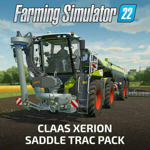 Farming Simulator 22 - CLAAS XERION SADDLE TRAC Pack (DLC) (EU) (Digitális kulcs - PlayStation 5) kép