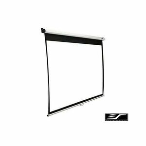 EliteScreens 85" (1: 1) manuális fali vászon M85XWS1 (152 x 152 cm, Fehér váz) kép