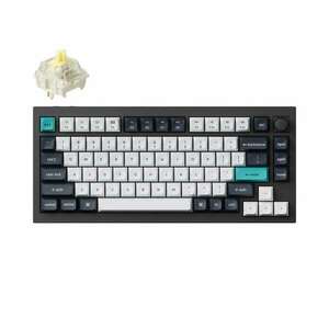 Keychron Q1 Max (Banana Switch) Wireless Mechanikus Gaming Billentyűzet - Német kép