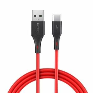 Blitzwolf BW-TC15 USB-C kábel 3A 1.8m, piros kép