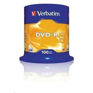 Verbatim DVD-R Matt Silver 4, 7 GB 100 dB (43549) kép