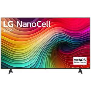 LG 50NANO82T3B 4K UHD WebOS Smart NanoCell Televízió, HDR, 126 cm kép