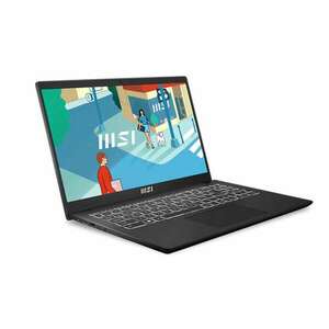 MSI Business NB Modern 15 B13M-1030, 15.6" FHD, i3-1315U, 8GB, 512GB M.2, INT, NoOS, Fekete kép