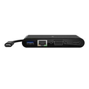 Belkin USB-C 4-in-1 Core Hub fekete (AVC005BTBK) (AVC005BTBK) kép